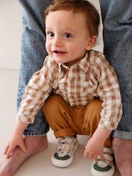 Baby boy's cotton muslin shirt