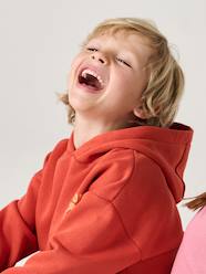 Boys-Cardigans, Jumpers & Sweatshirts-Sweatshirts & Hoodies- Hoodie with Motif on Chest for Boys, Basics