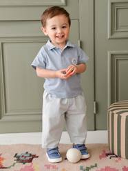 Boys' polo shirt and trouser set