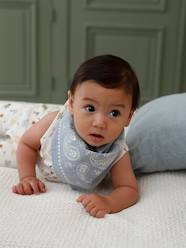 -Set of baby sleepsuit and bandana