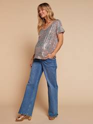 Sequin nursing clothes t-shirt