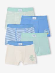 -Pack of 5 surf boxers for boys