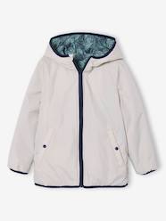 Boys-Reversible lightweight puffer jacket for boys 