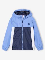 Colourblock windbreaker jacket for boys