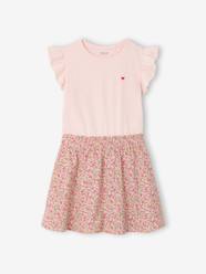 Girls-2-in-1-Effect Dress for Girls