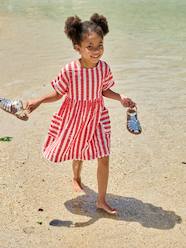 Overall Bimba Striped Loud + Proud - Cotone Organico GOTS, Stampa