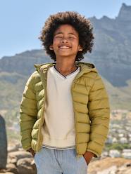 Light Padded Jacket with Hood for Boys