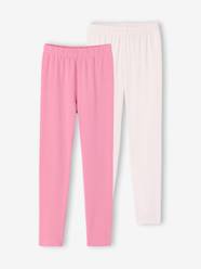 Girls-Leggings-Girls' Pack of 2 Assorted Leggings