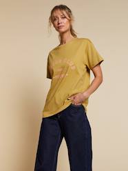 T-shirt with short sleeves in organic cotton