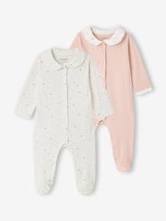 Baby-Pyjamas-Pack of 2 organic cotton baby pyjamas