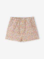 -Floral print baby short