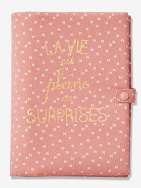 Medical Records Cover “La vie est pleine de surprises” dark print