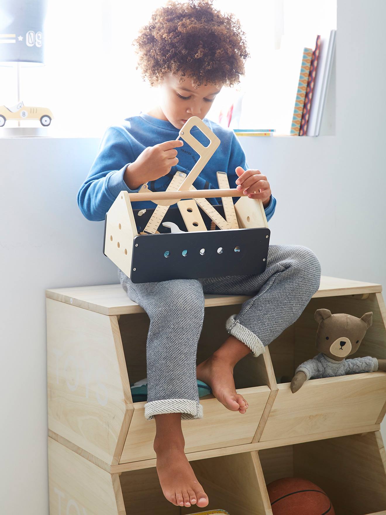 Wooden Construction Tool Box - FSC® Certified