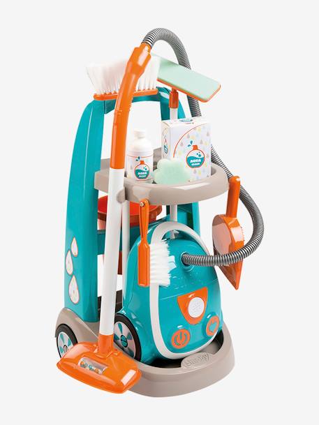 Cleaning Trolley Vacuum By Smoby Blue Toys Vertbaudet