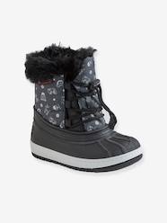 Shoes-Laced Snow Boots, for Boys