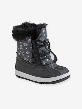 Laced Snow Boots