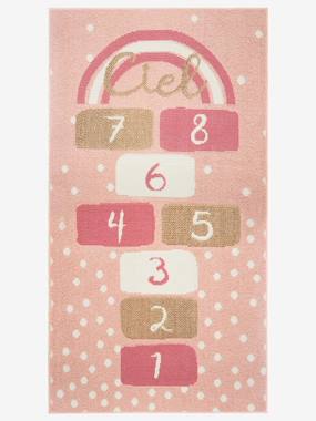 Hopscotch Rug in Jute Lurex