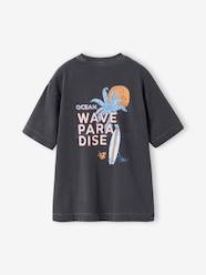 -Oversized cotton t-shirt for boys