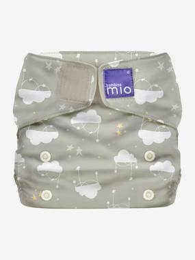 Miosolo All-in-One Reusable Nappy by BAMBINO MIO dark print