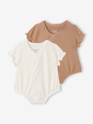 Baby-Pyjamas-Pack of 2 baby girl playsuits