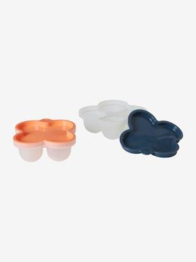 Set of 2 Silicone Storage Pots light