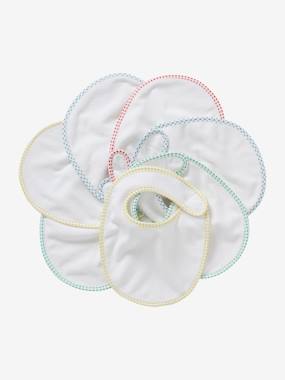 Pack of 7 Terrycloth Bibs