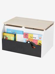 Bedroom Furniture & Storage-Storage-Storage Chests-Book & Toy Trunk, SCHOOL Theme