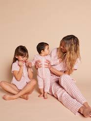 Baby-Pyjamas-Baby pyjamas with wide neck in organic cotton