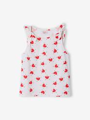 -Sleeveless t-shirt for girls