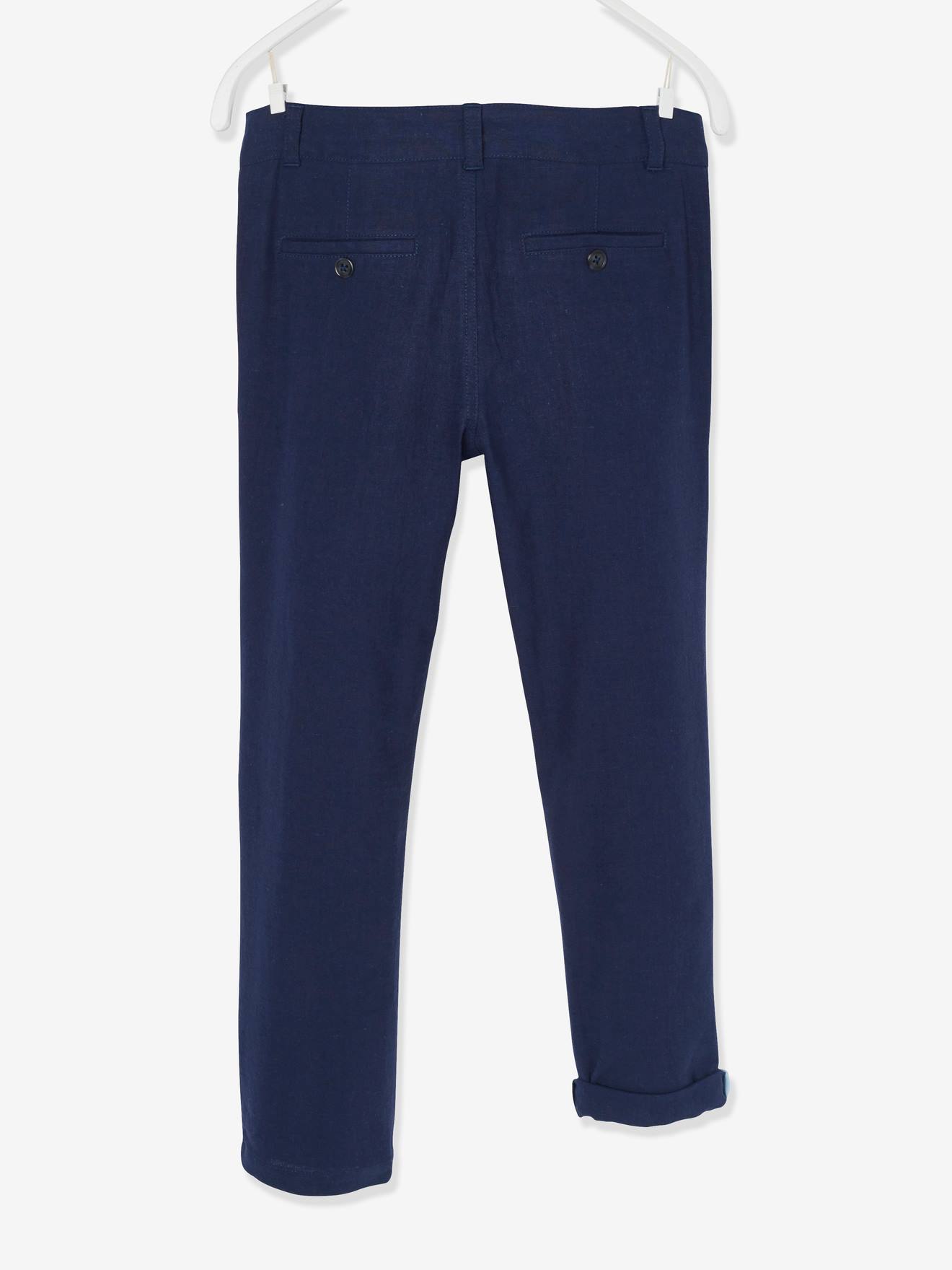 Boys best sale navy chinos