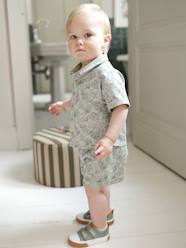 Baby boy shirt and short set