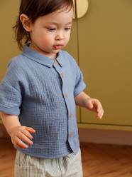 Boy's cotton gauze shirt