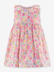 Floral dress with frilled collar by Happy Girls for girl