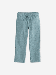 Turn-up trouser for boys