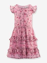 Frilled dress with millefleurs print by Happy Girls for girl