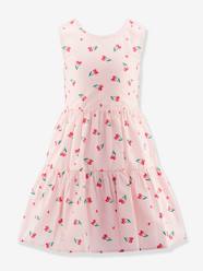 Dress with ruffle skirt and cherries by Happy Girls for girl