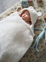 Baby-Transformable Baby Nest in Plush Fabric, Bear