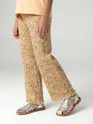 Girls-Leggings-Girls' ribbed knit leggings
