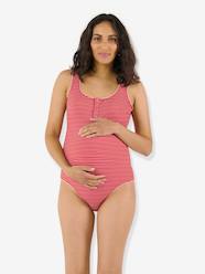 Maternity-One-piece maternity swimsuit