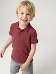 Boys-Tops-Short Sleeve Polo Shirt, Embroidery on the Chest, for Boys