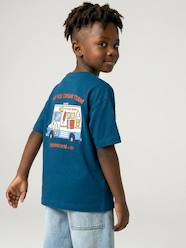 Boys-Tops-T-shirt with motif on front and back for boys 
