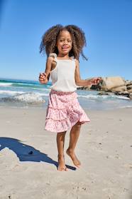 -Girl's jersey skort