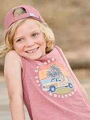 Boys-Tops-Printed "California" Tank Top
