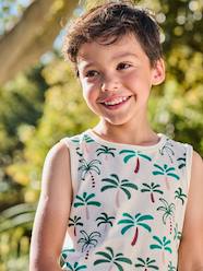 Boys-Tropical Print Tank Top for Boys