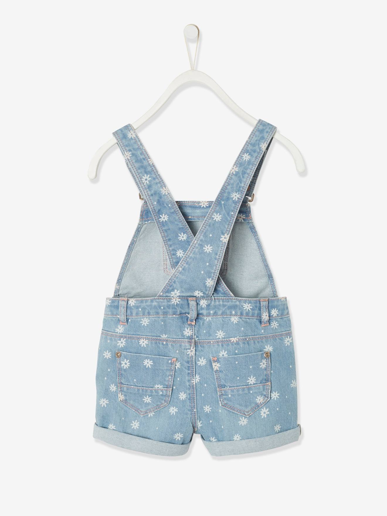 baby girl dungaree shorts