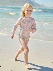 Two-Piece UV Protection Swimsuit for Girls