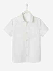 Occasion Wear-Boys-Plain Short-Sleeved Shirt for Boys