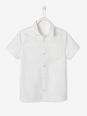 Plain Short-Sleeved Shirt