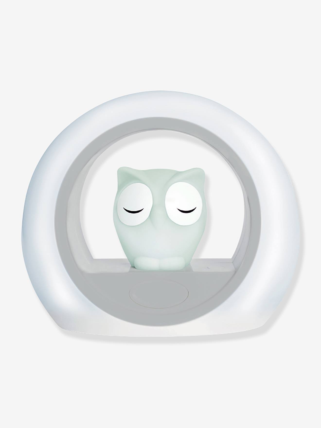 Zazu Lou la chouette night light grey
