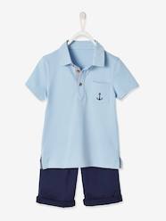Occasion Wear-Boys-Polo Shirt & Bermuda Shorts Outfit for Boys